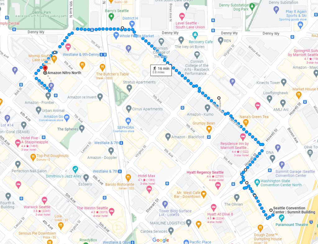 Map of Walking Tour