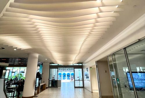 Atmosphera Swell Ceiling at Central Pacific Bank